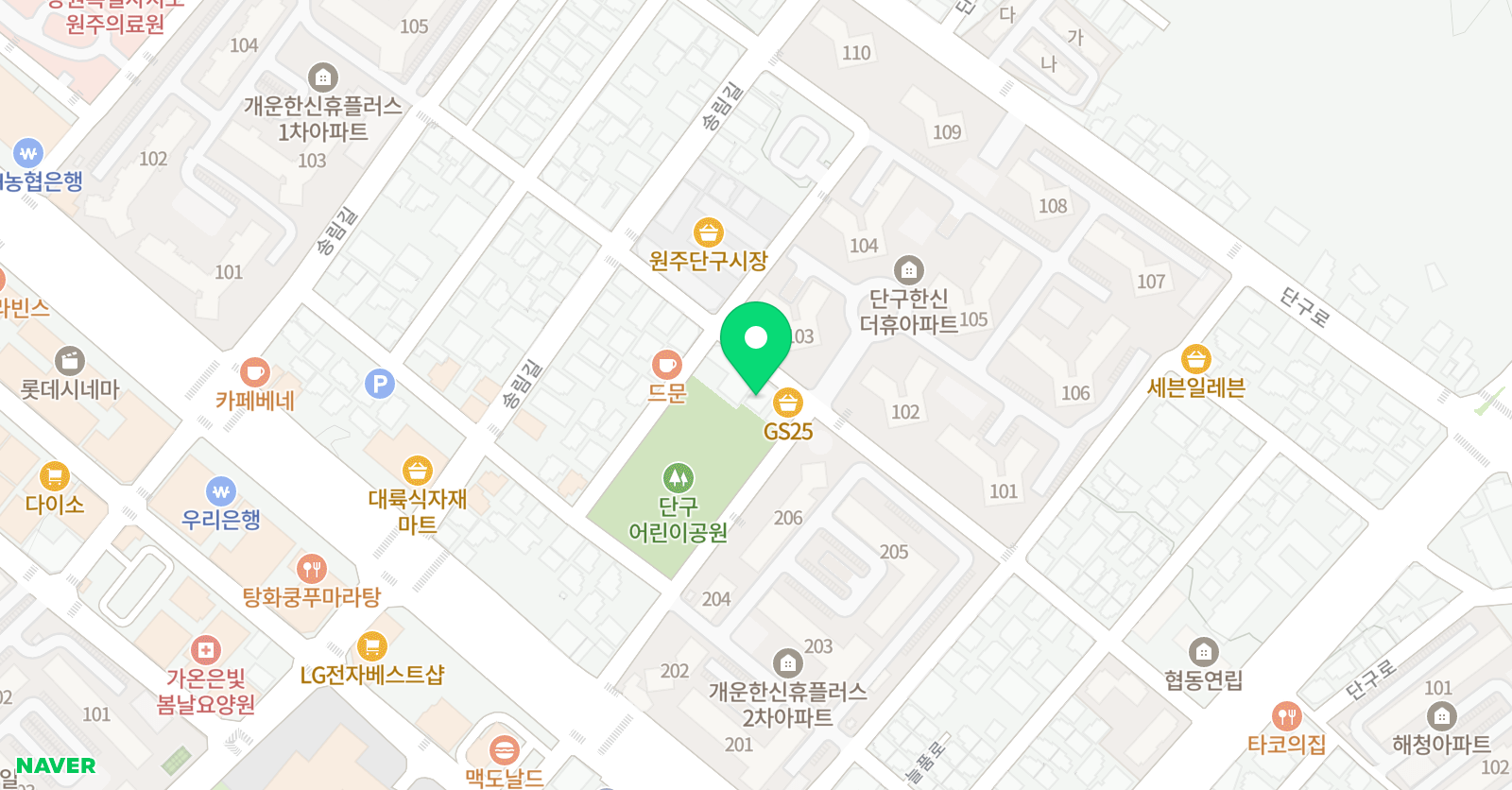 한신 수학교습소 위치