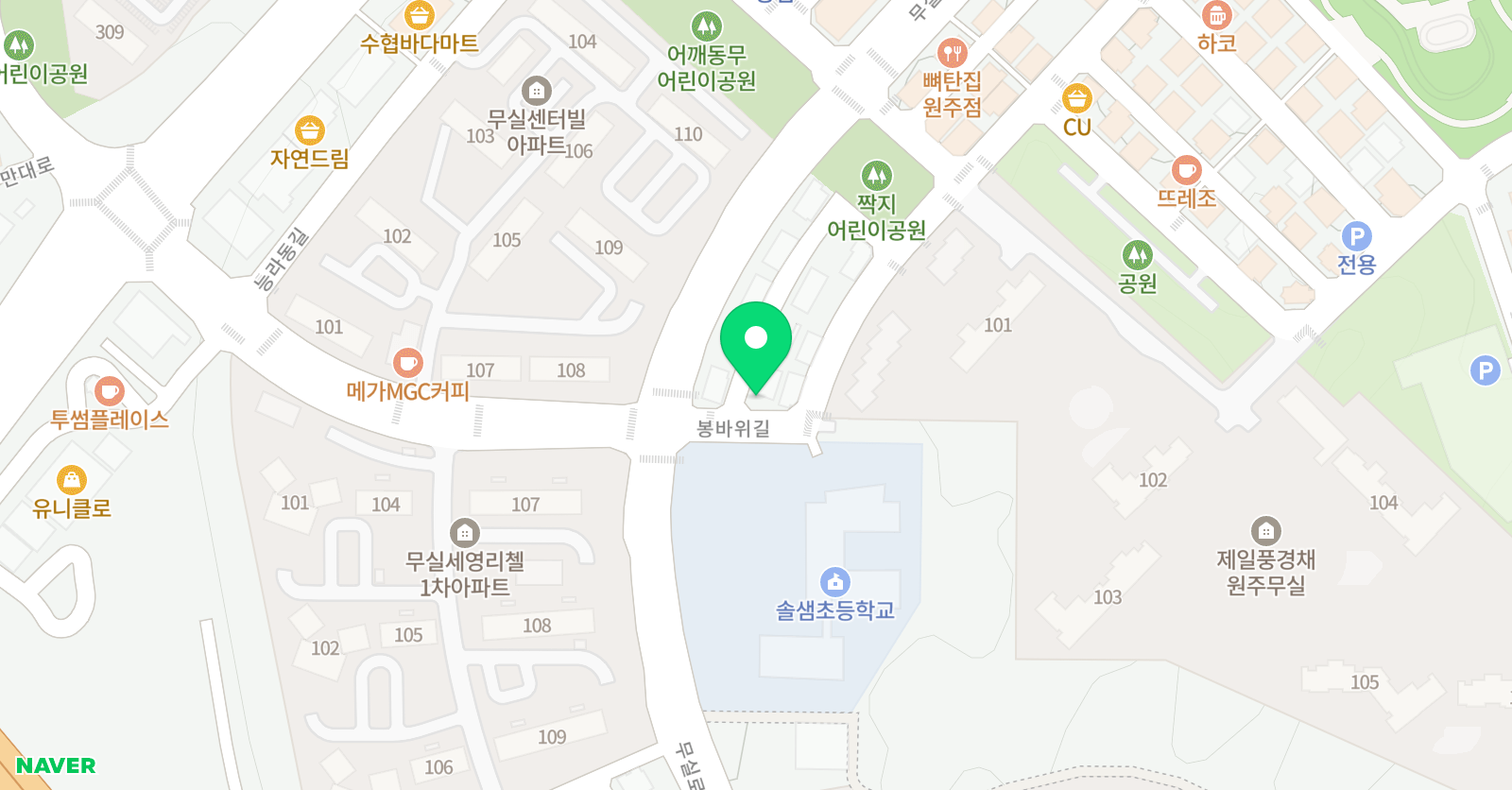 팀고릴라 주짓수 원주 위치