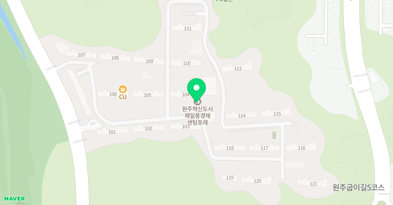 용인대금빛태권도장 위치