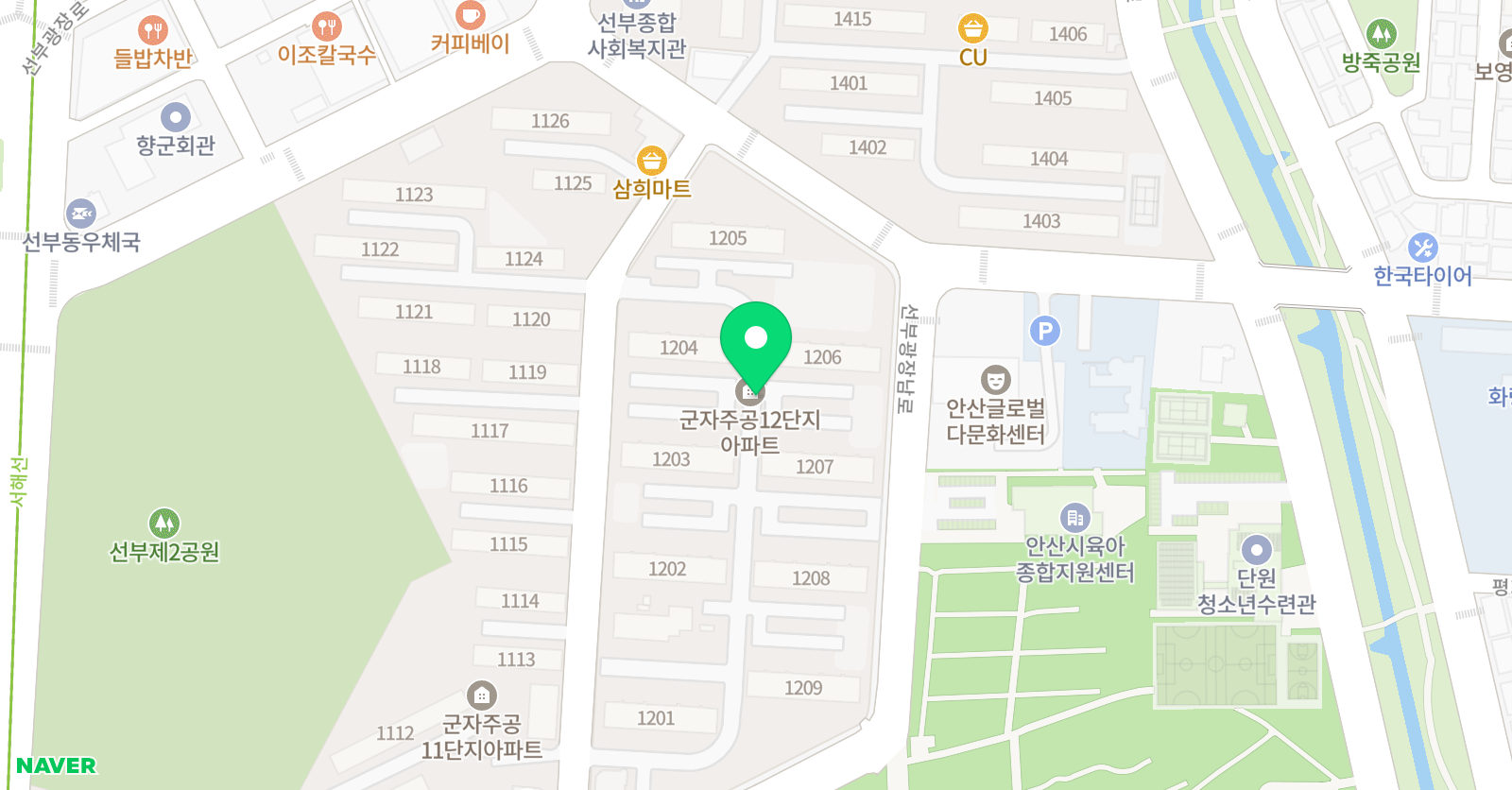 이안 영어수학 위치