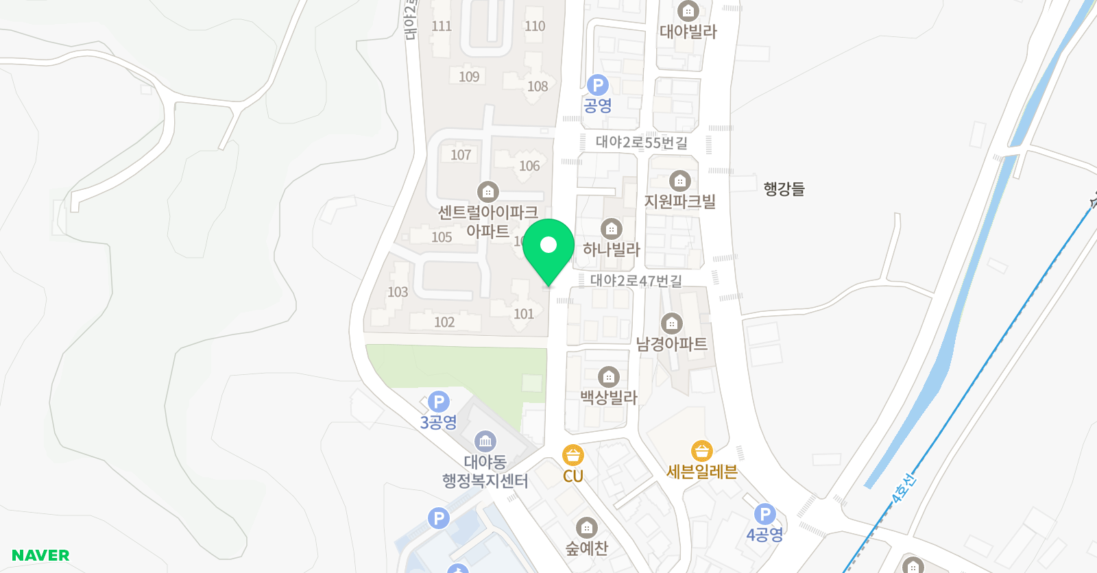 삼성 영어 셀레나 스마트해법수학 군포대야미점 위치