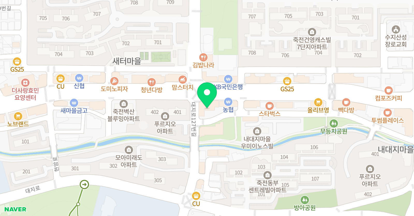 AK공감 수학학원 위치