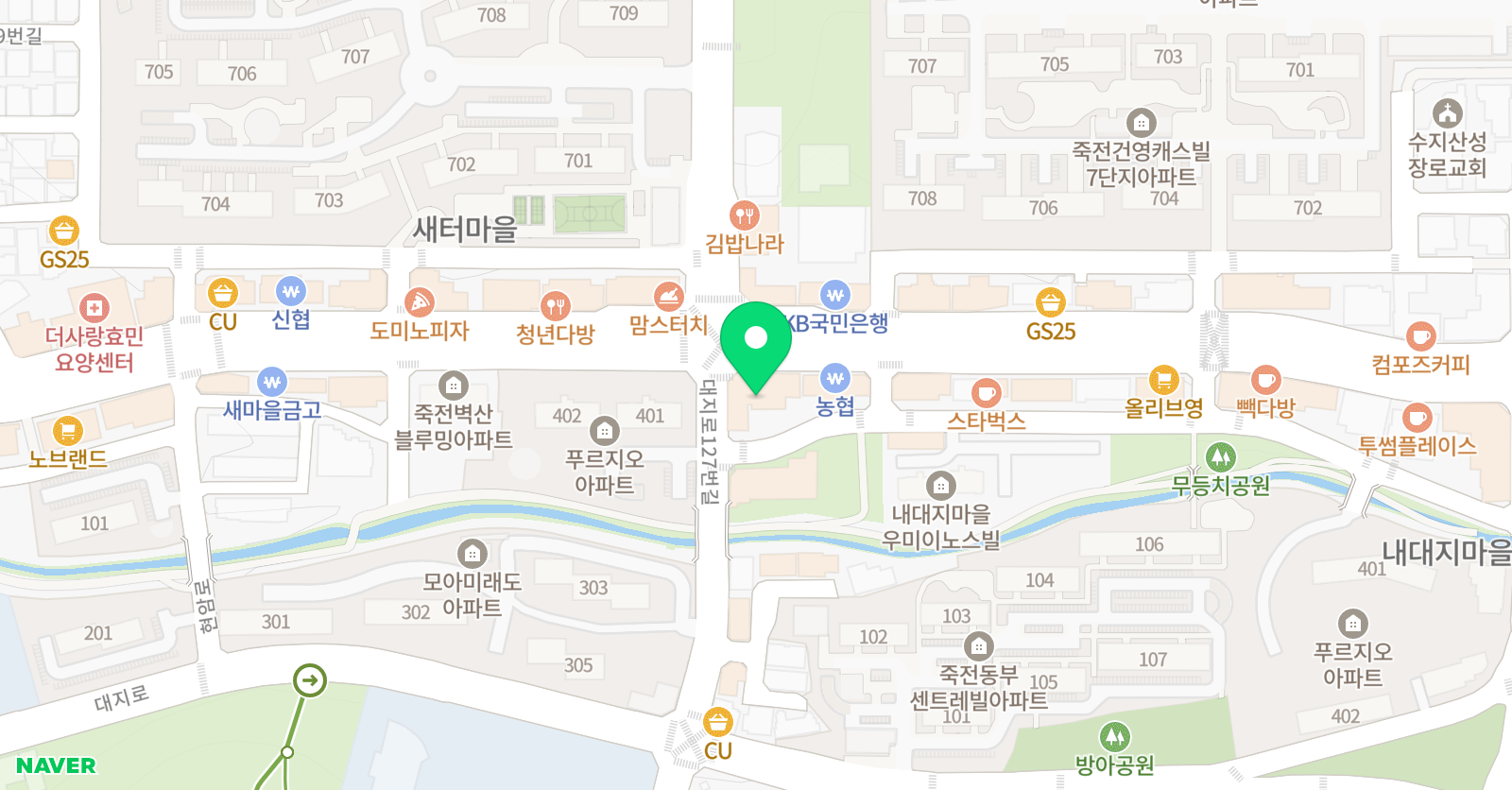 코시 수학전문학원 위치