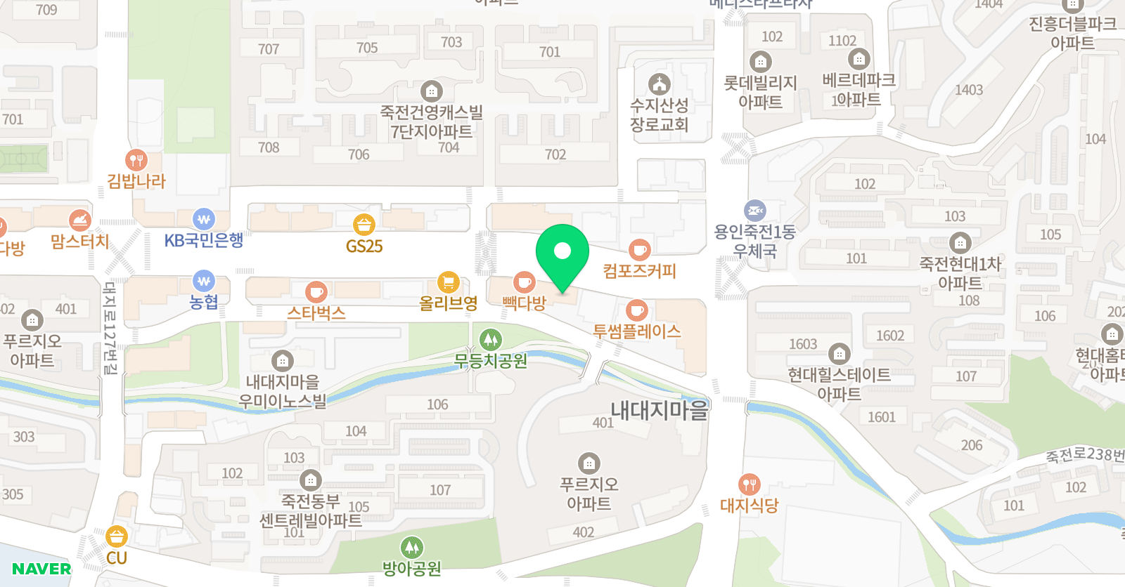 그림랜드 미술학원 위치