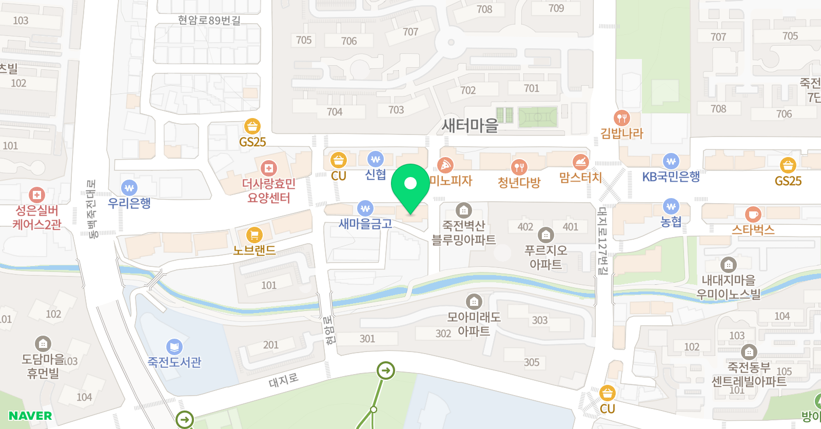 기빙트리 어학원 위치