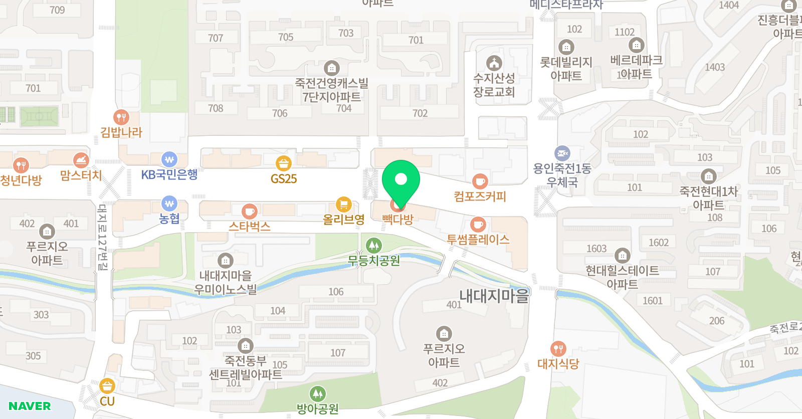 리드인 시온 에듀학원 위치