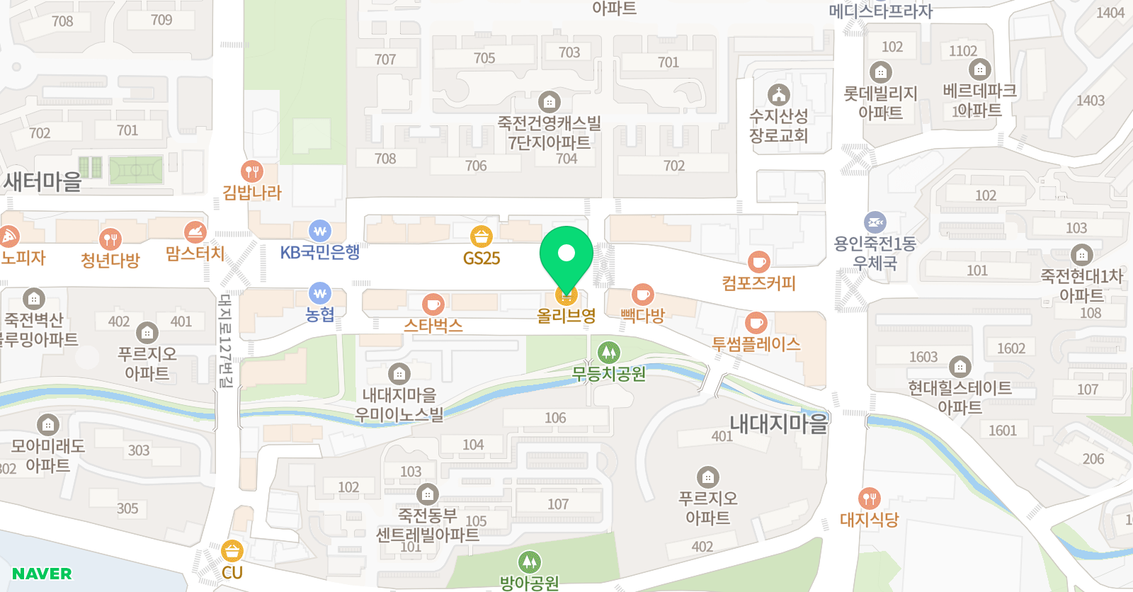 누마뮤직 음악교습소 위치