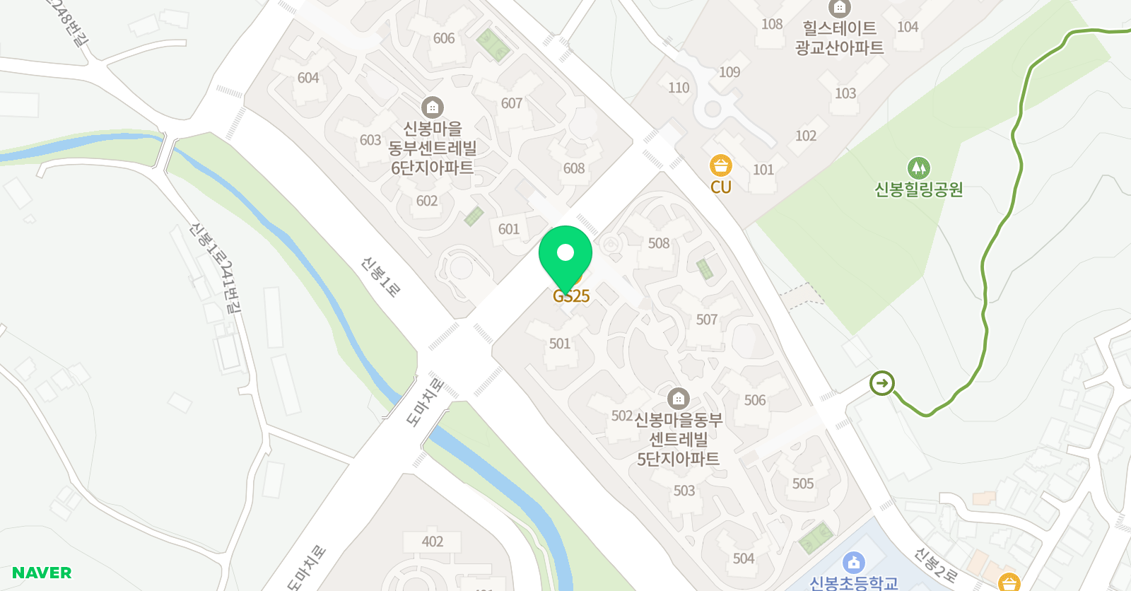아이피플 미술학원 위치
