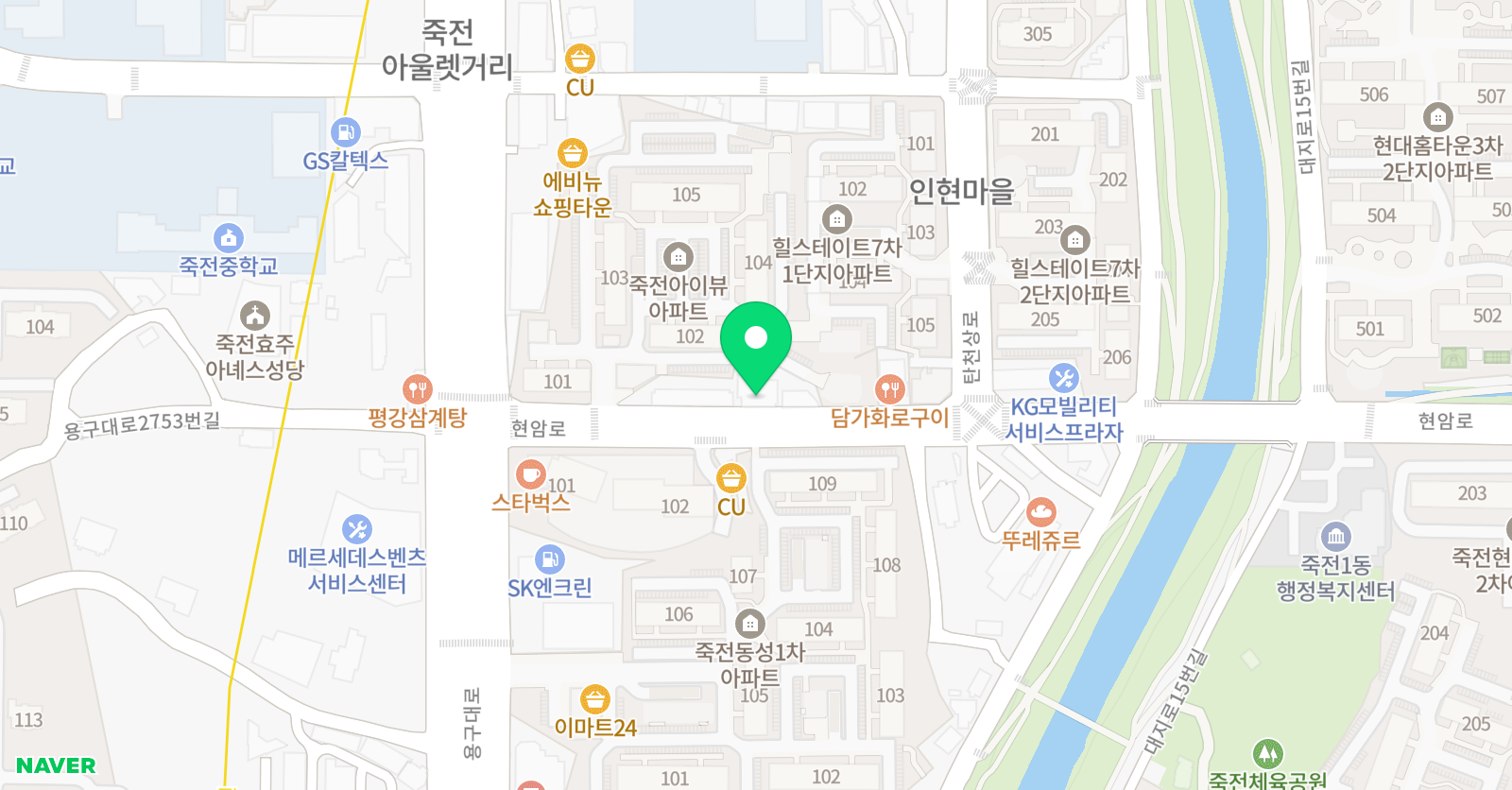 라라피아노 음악교습소 위치