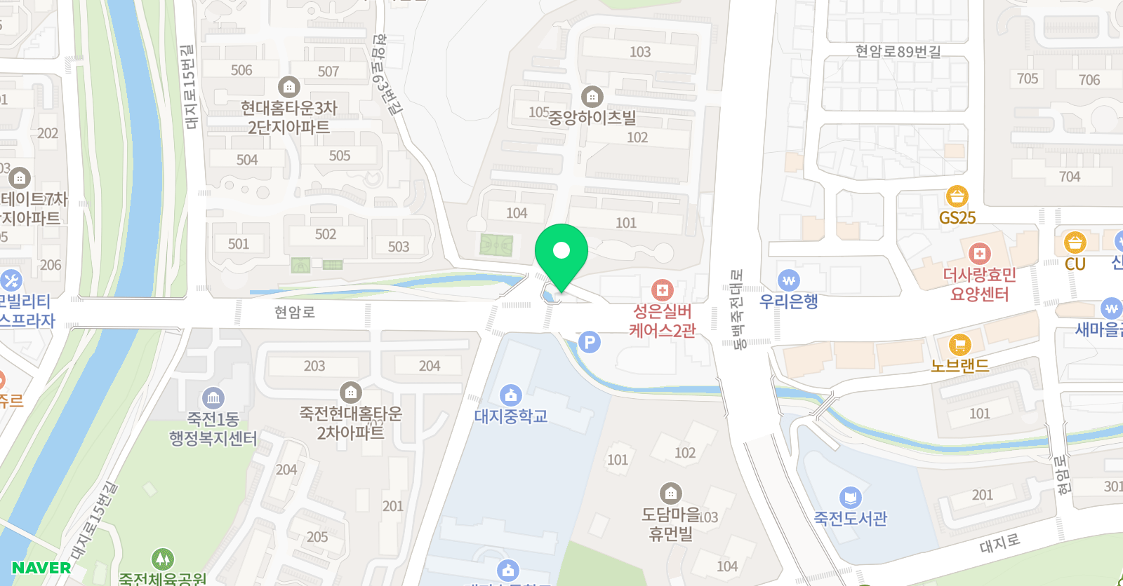 코칭 수학학원 위치