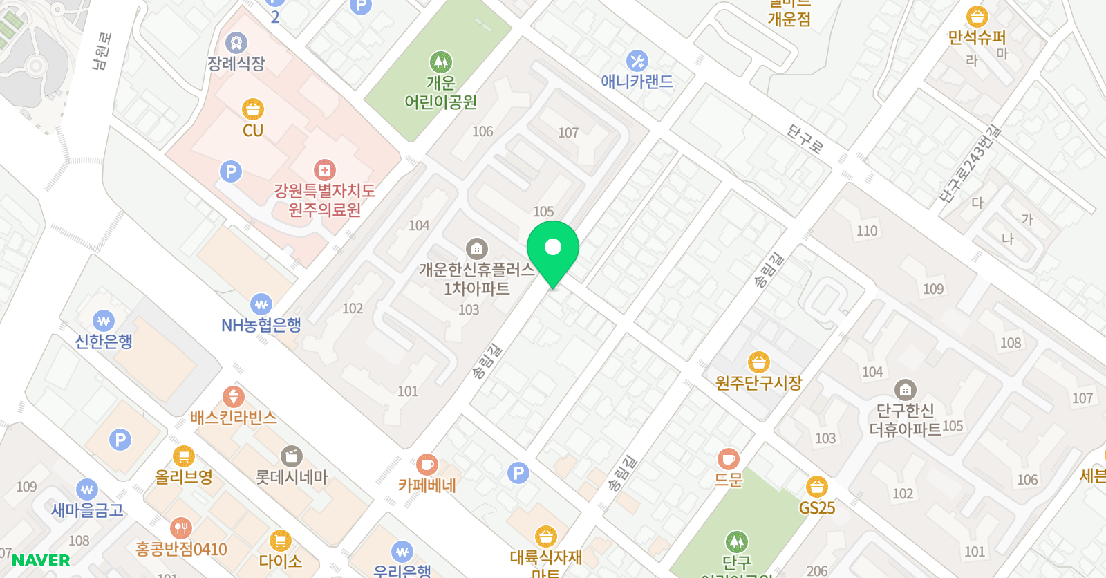 심쓰잉글리쉬 위치