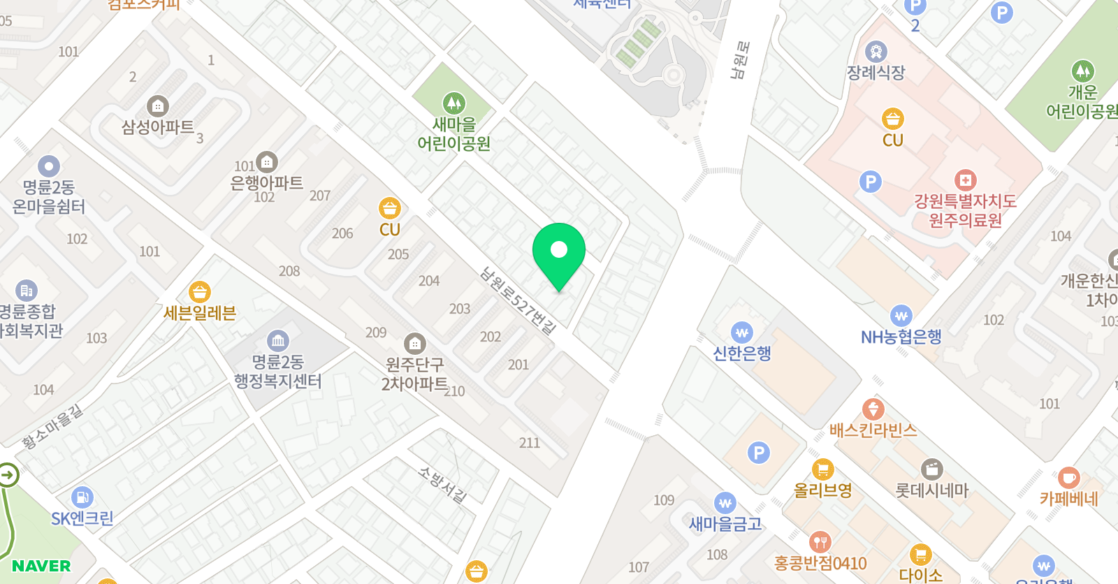 기초튼튼 수학 공부방 위치