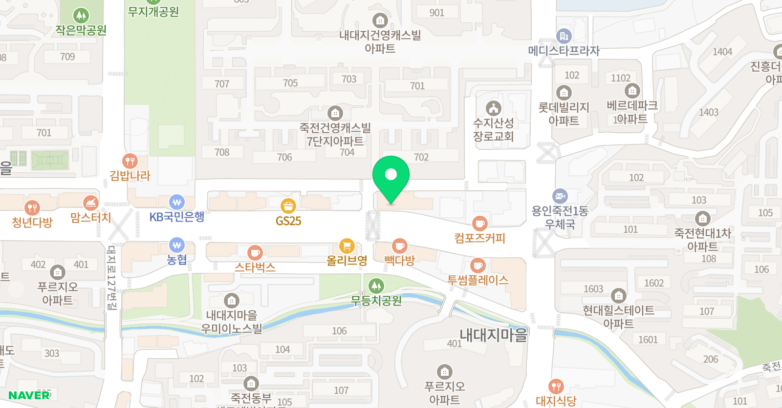 에카 요가 위치