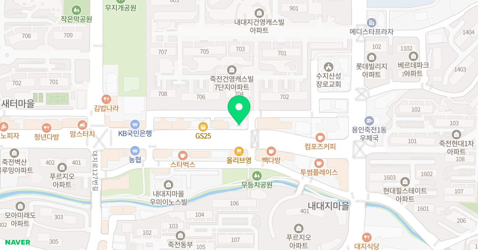지엔 과학 위치