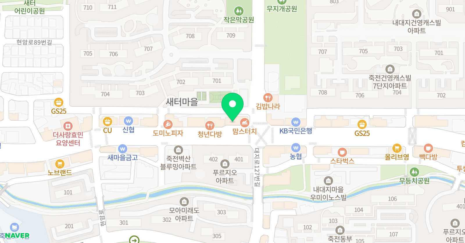 꿈꾸는피아노 위치