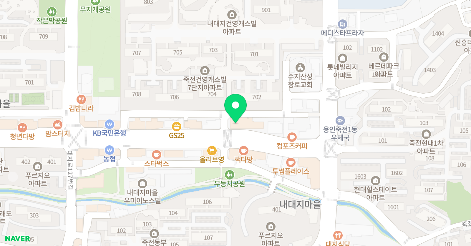 119 수학학원 위치
