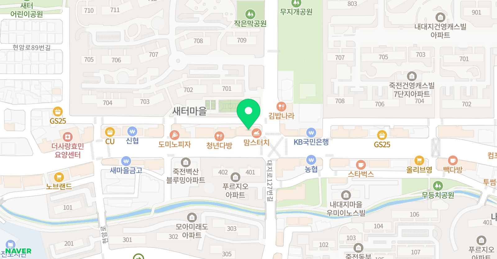 TOSA 영어학원 위치