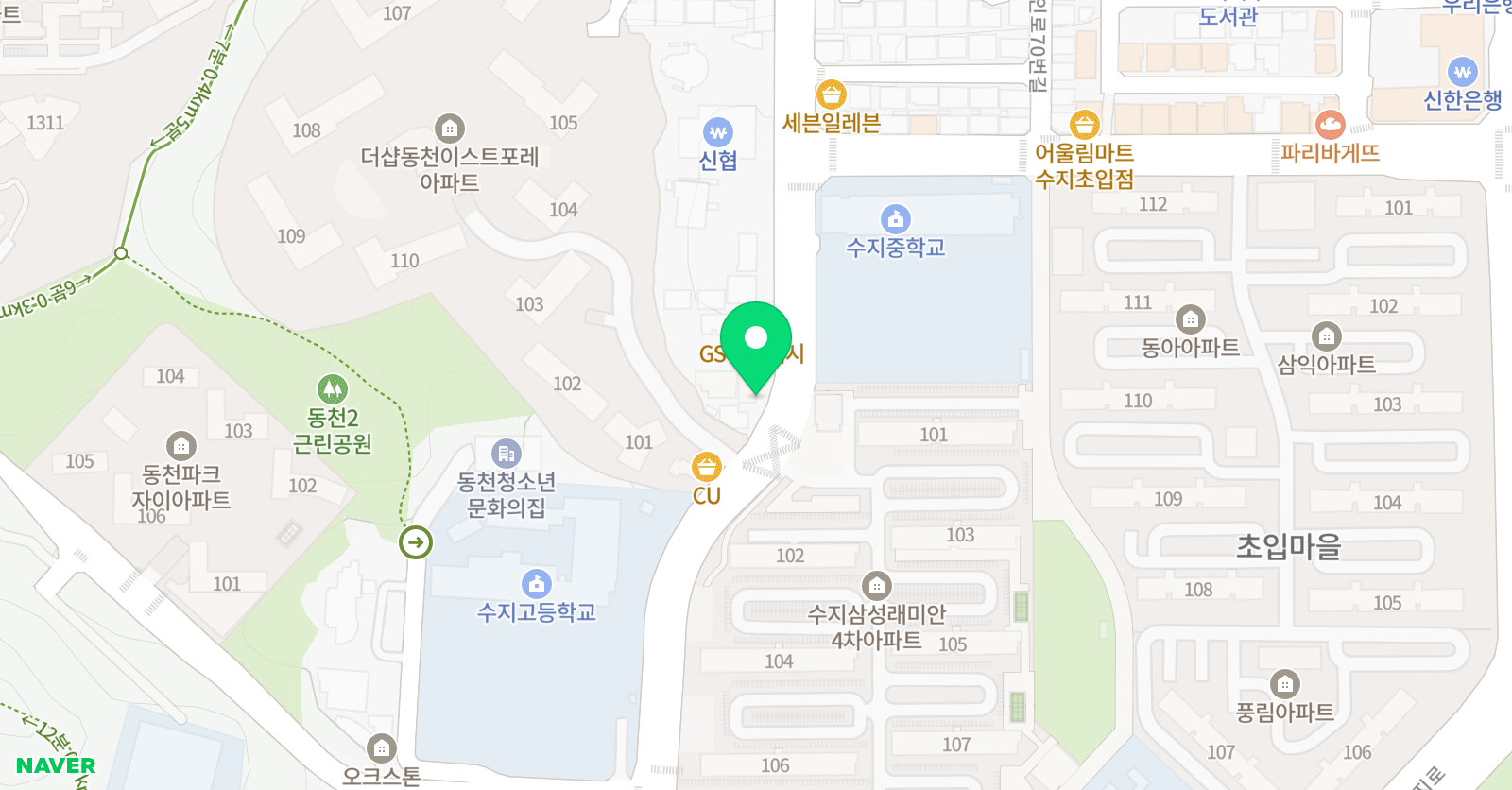 제우스학원 위치