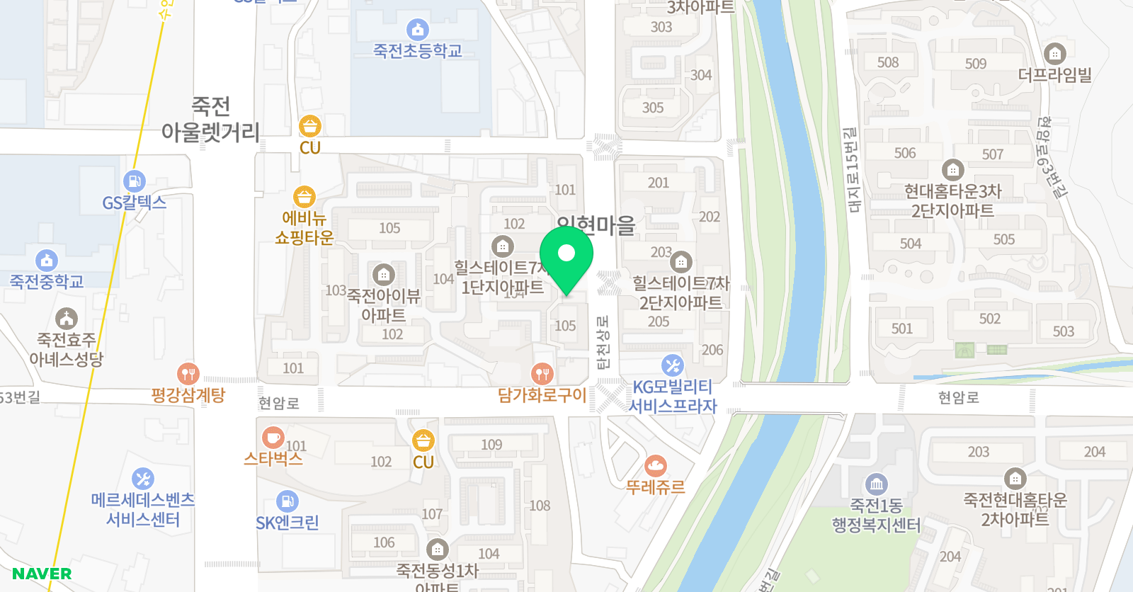 숲소리 음악교습소 위치