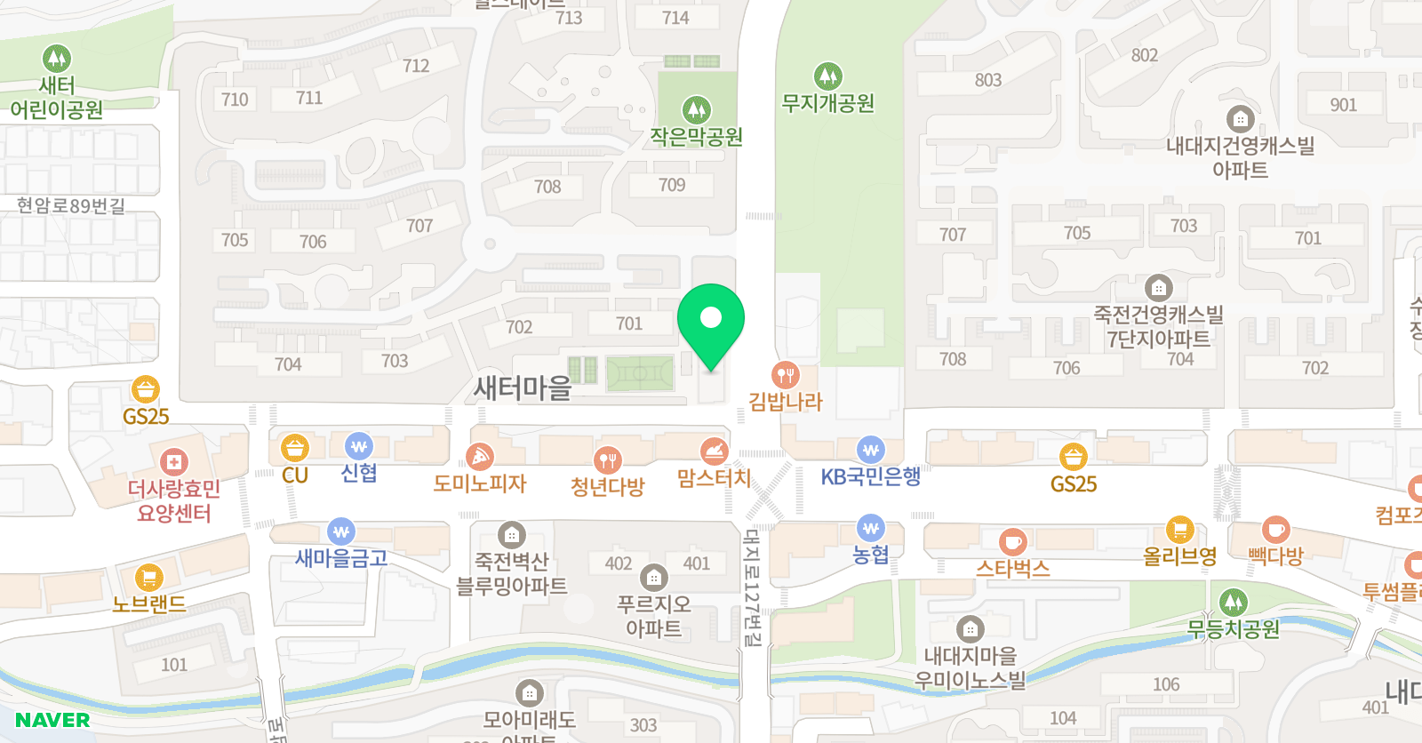 플레이팩토 우리샘 위치