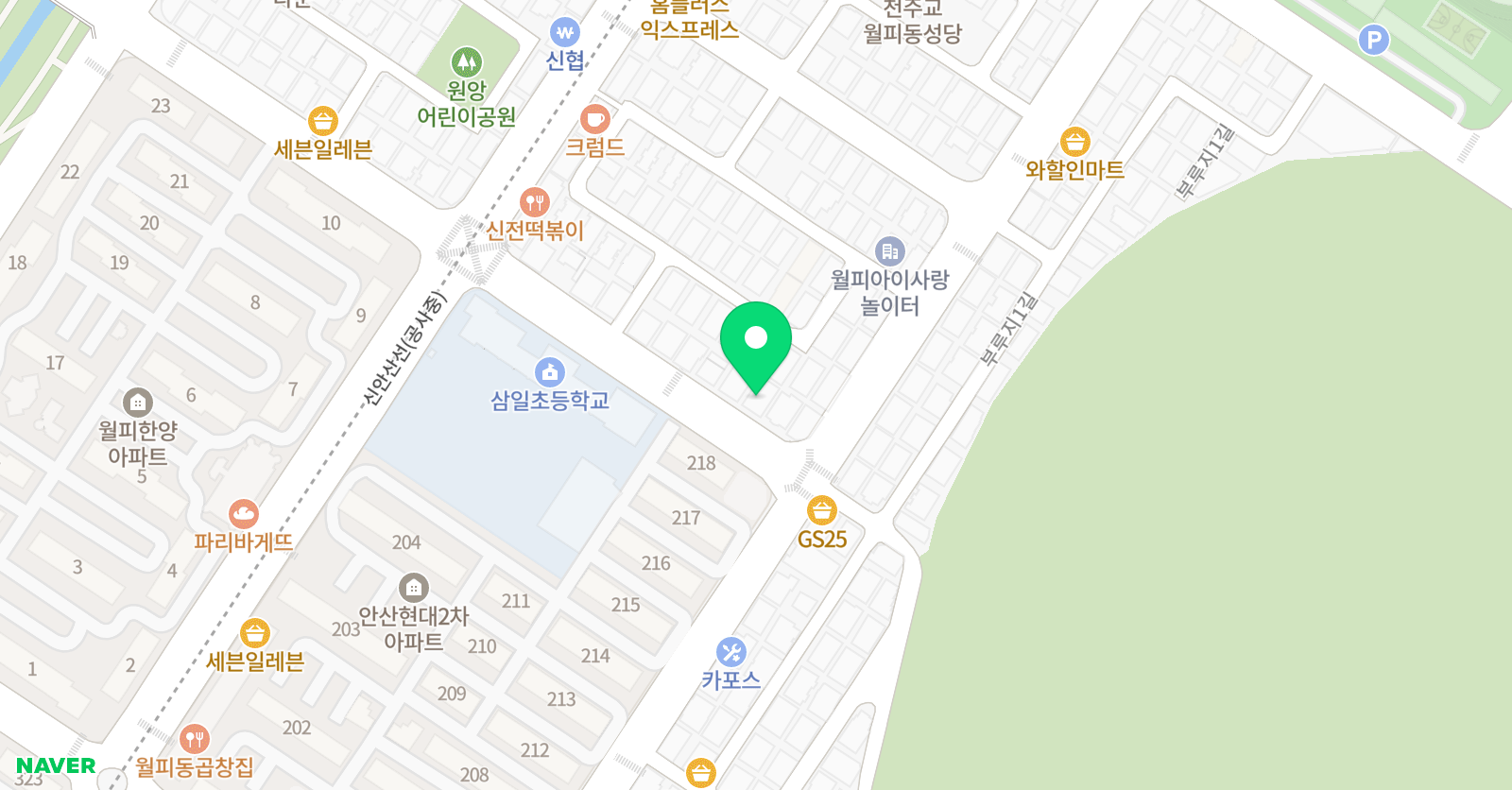 그리는숲 미술교습소 위치