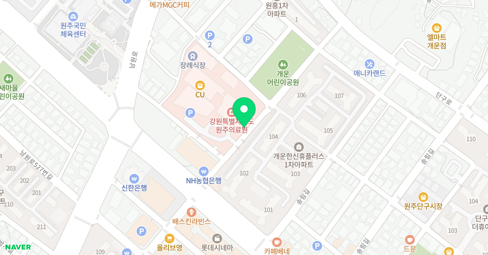 몬스터매스&팩토사이언스무실초점학원 위치