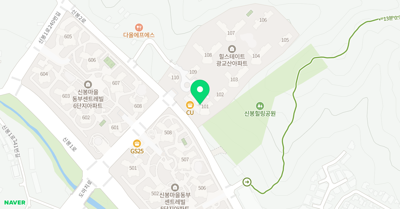 룩스투아 미술 위치
