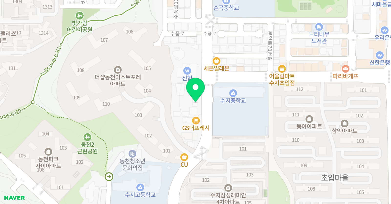 퍼스트 학원 위치