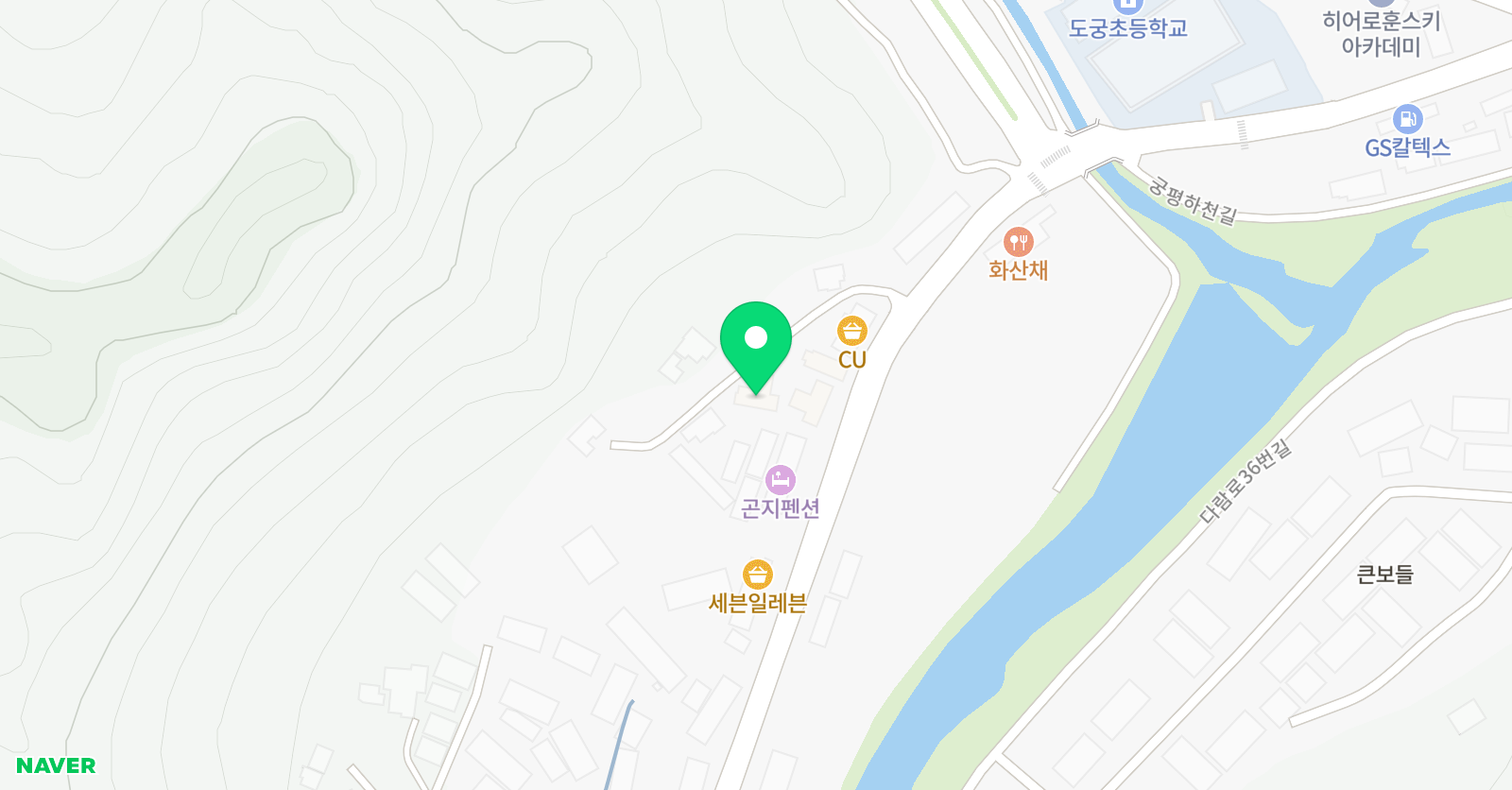 곤지암 스키강습 스키즈어린이스키학교 위치