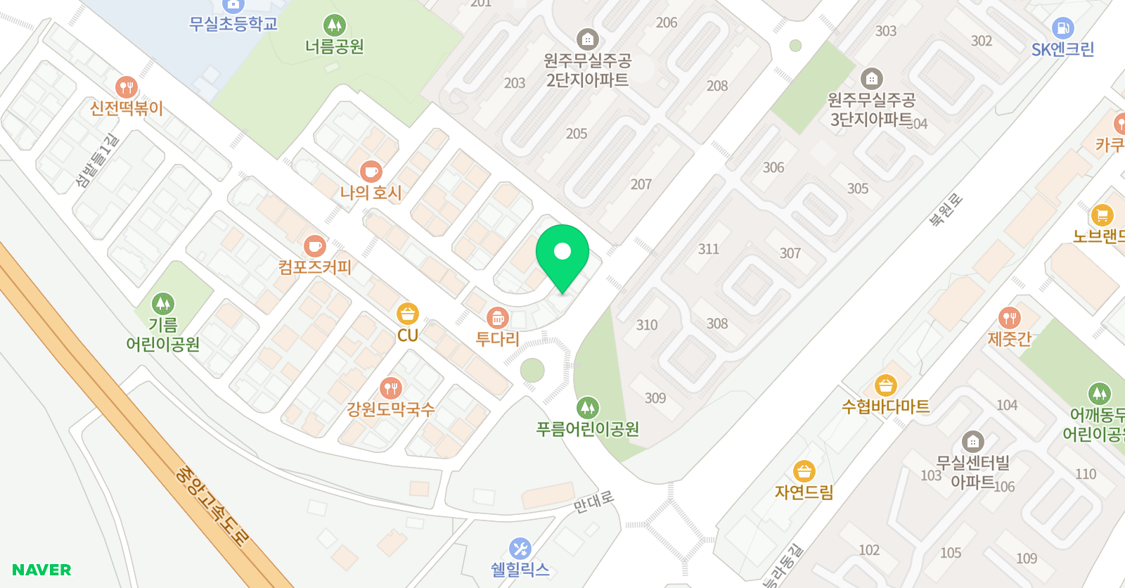 탑스코어 영어학원 위치