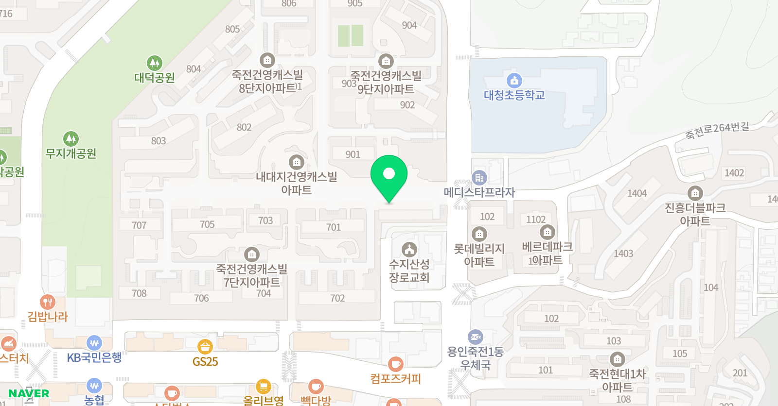 승리 태권도장 위치