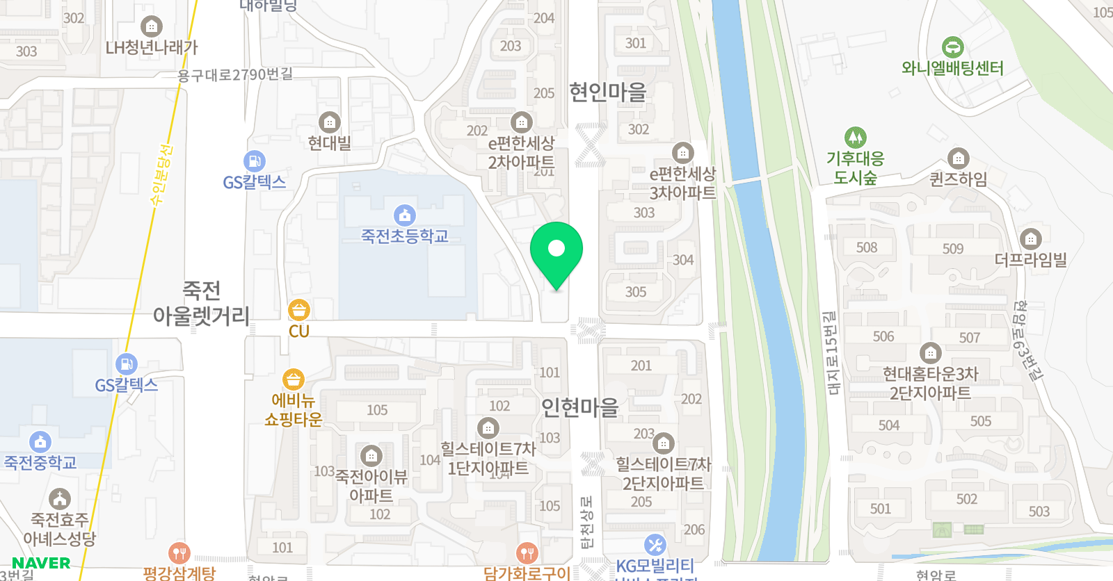 엠앤제이 수학국어학원 위치