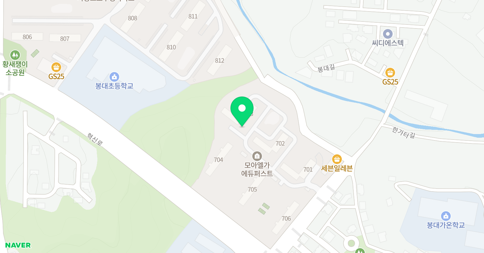 IBL ENGLISH 위치