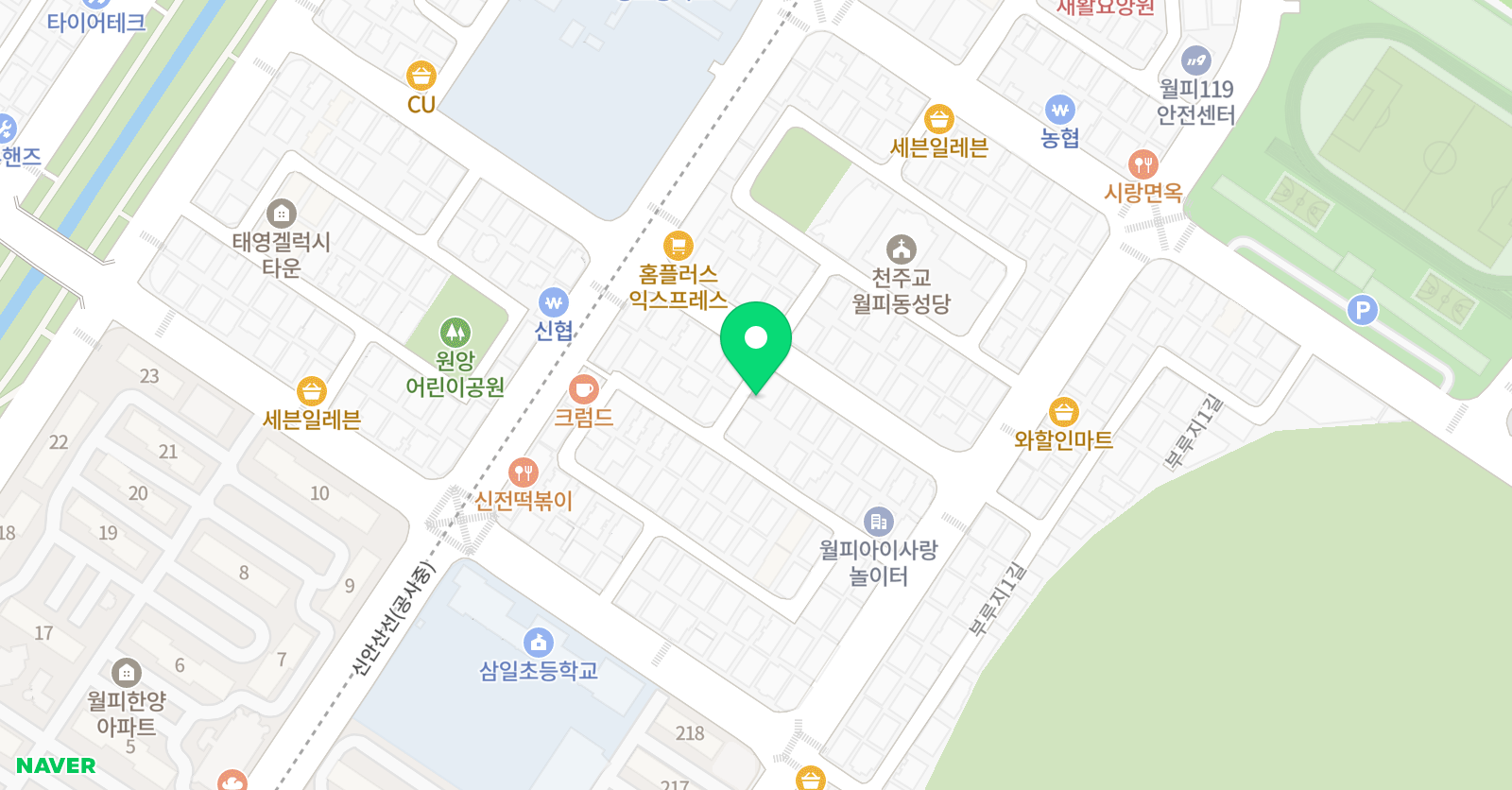가온 음악학원 위치