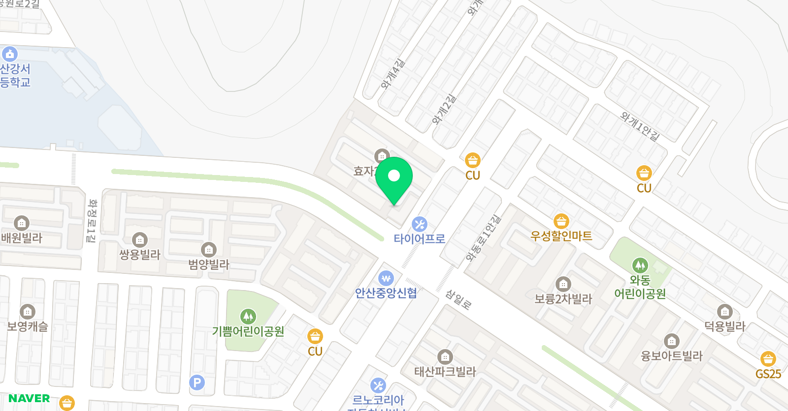 JTA 화랑 합기도 플레이점핑줄넘기 위치