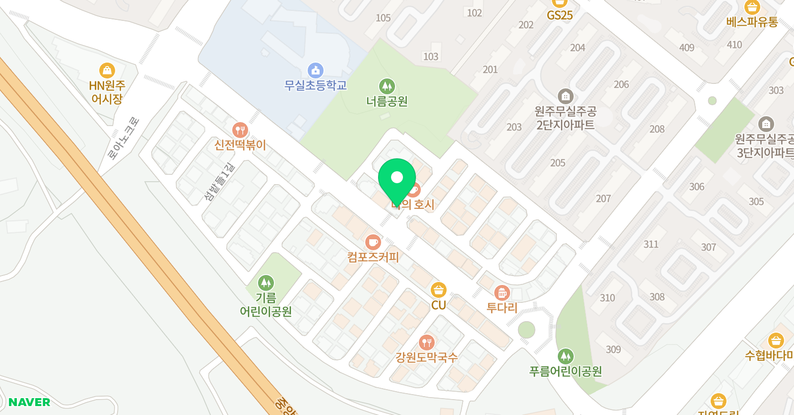 아이올라 음악학원 위치