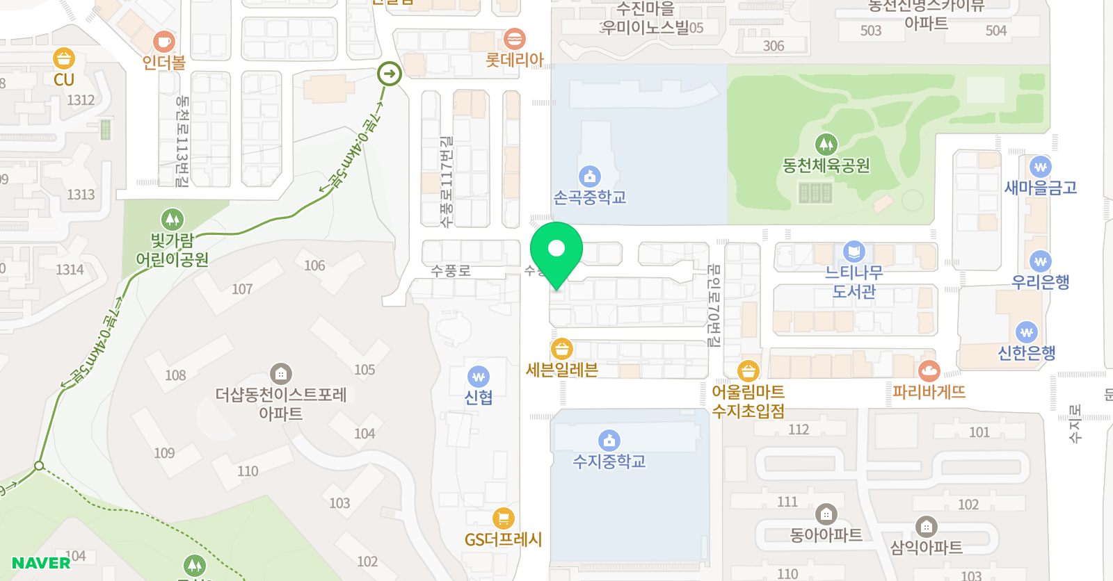 플라톤 독서토론논술 교습소 수지상현 위치