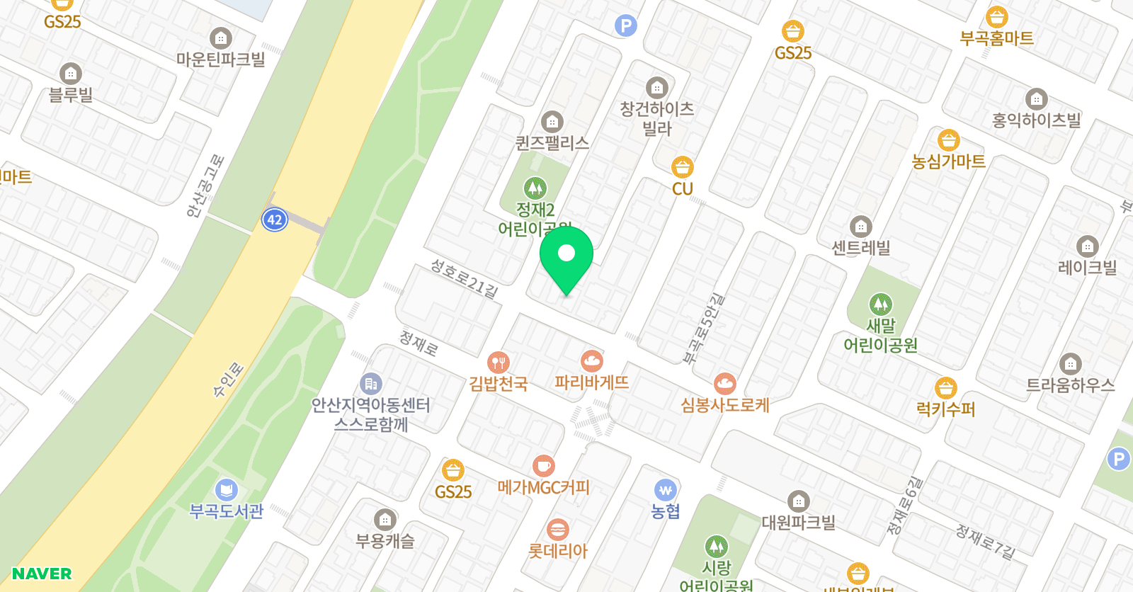 제이엠 음악학원 위치