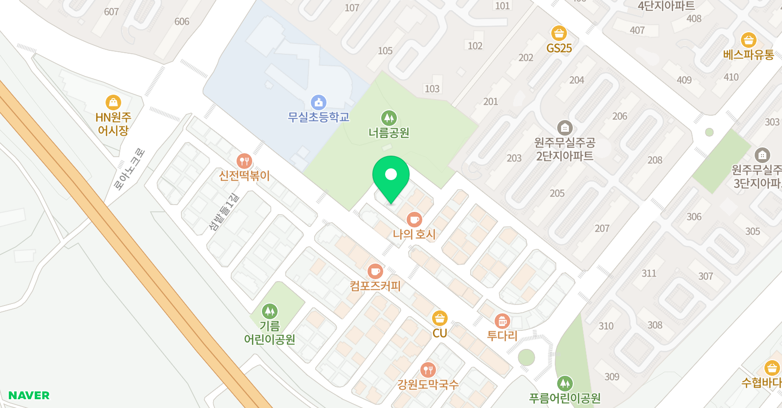 기탄 사고력교실 무실초 파랑교실 위치