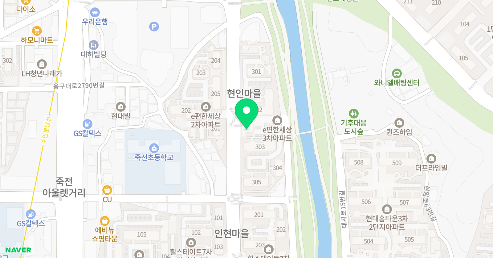 나래 피아노교습소 위치