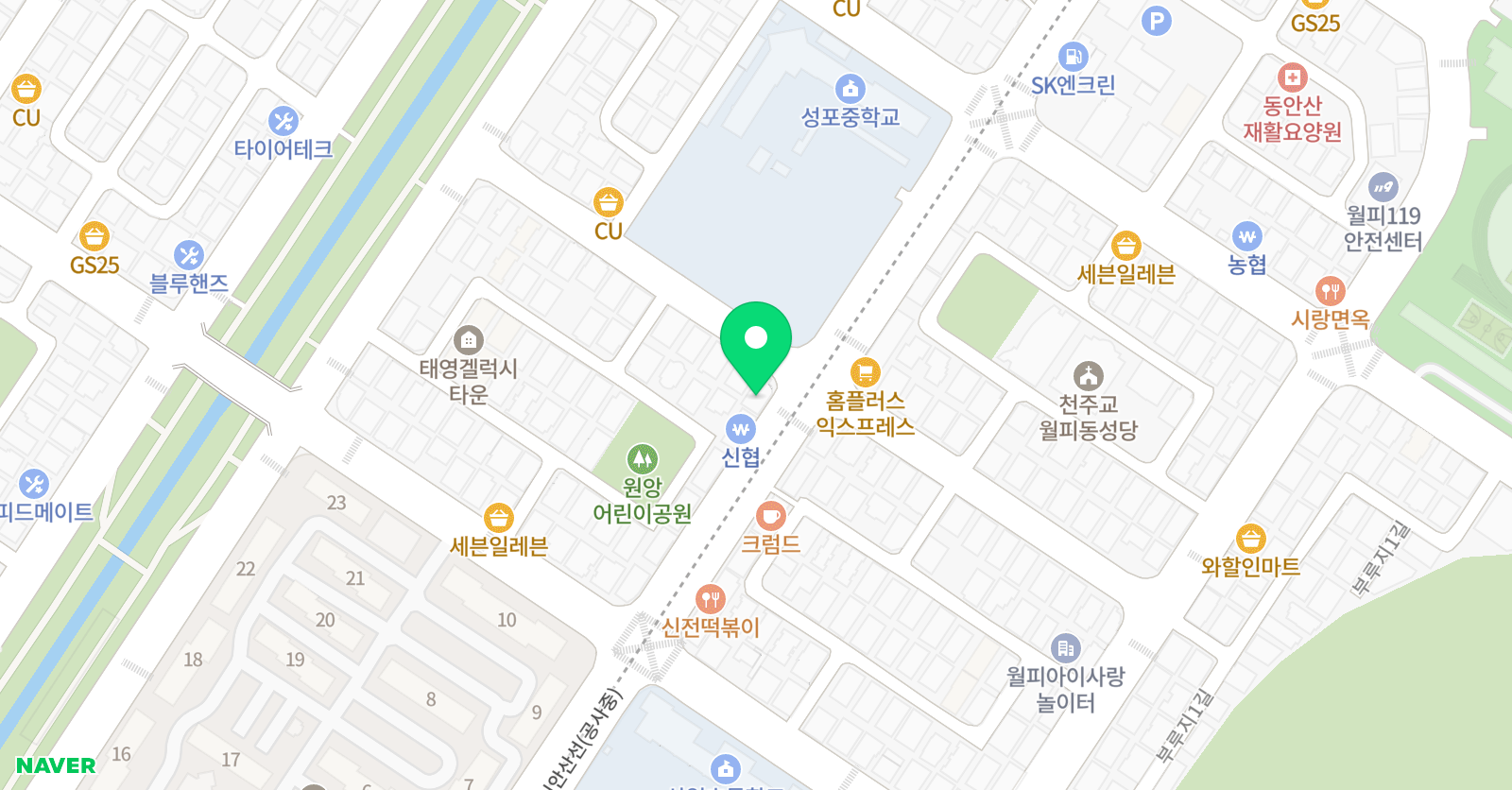 제인그랜드 발레학원 위치