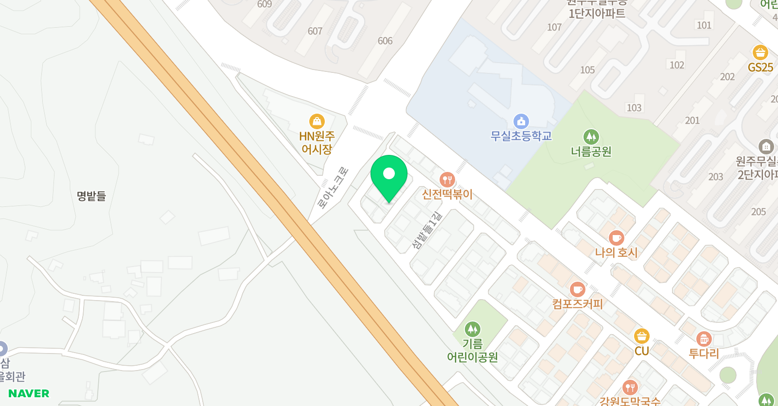 수학콤마 수학학원 위치