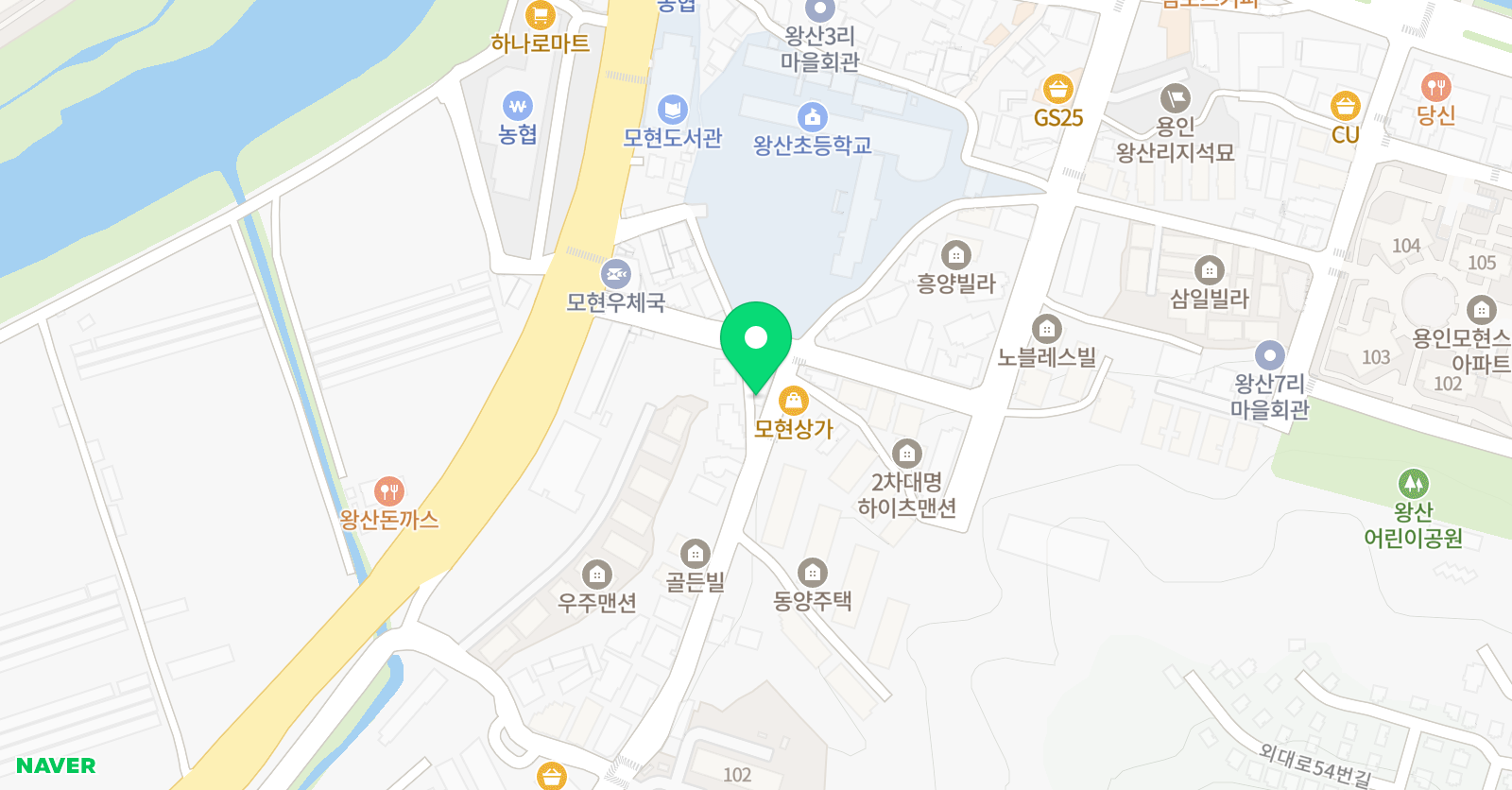 브니엘 학원 위치