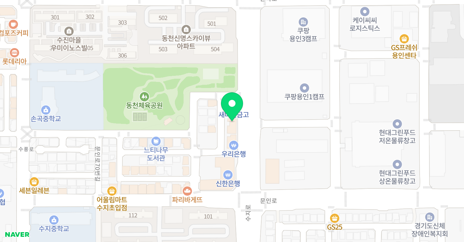 라리리듬체조 본점 위치