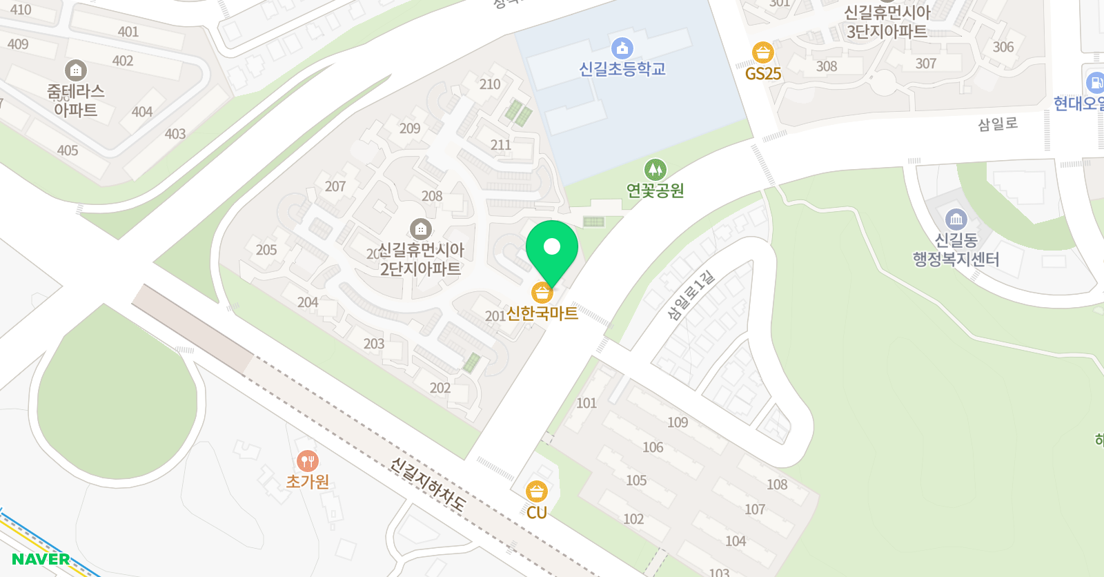 주안 태권도 위치