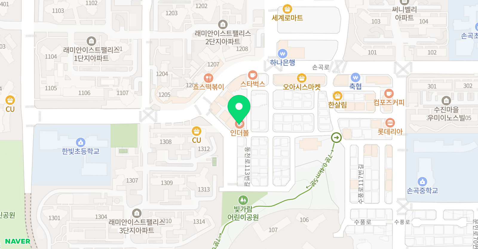 프리덤아트 미술학원 위치