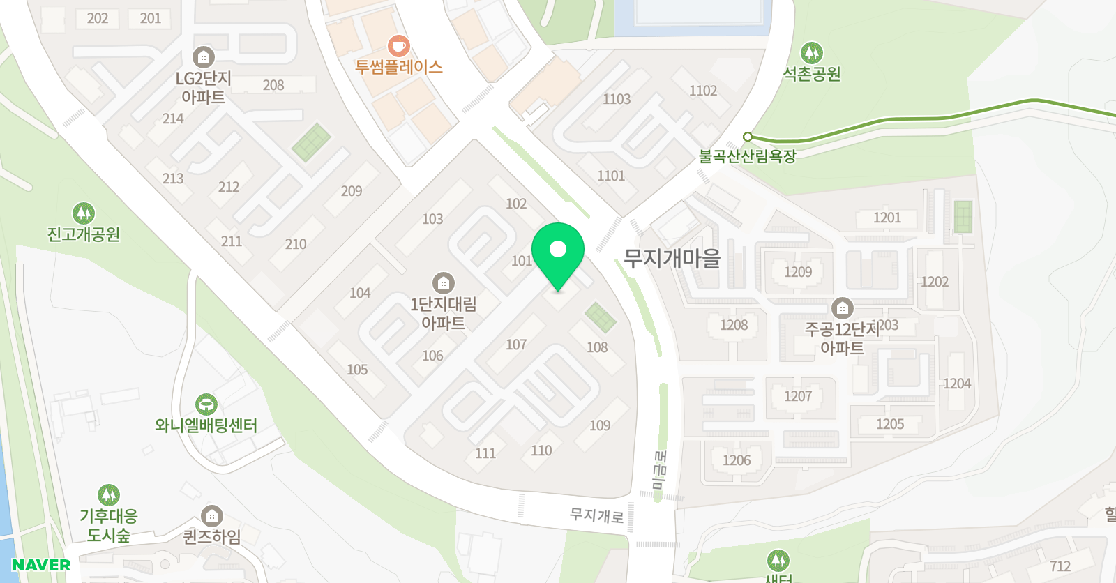 그림숲 미술교습소 위치