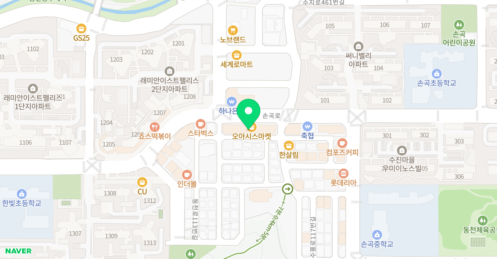 프리에르 발레학원 위치