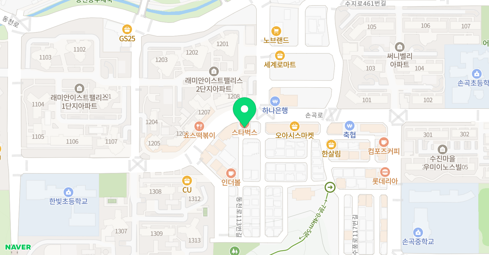 연세J 피아노 음악학원 위치