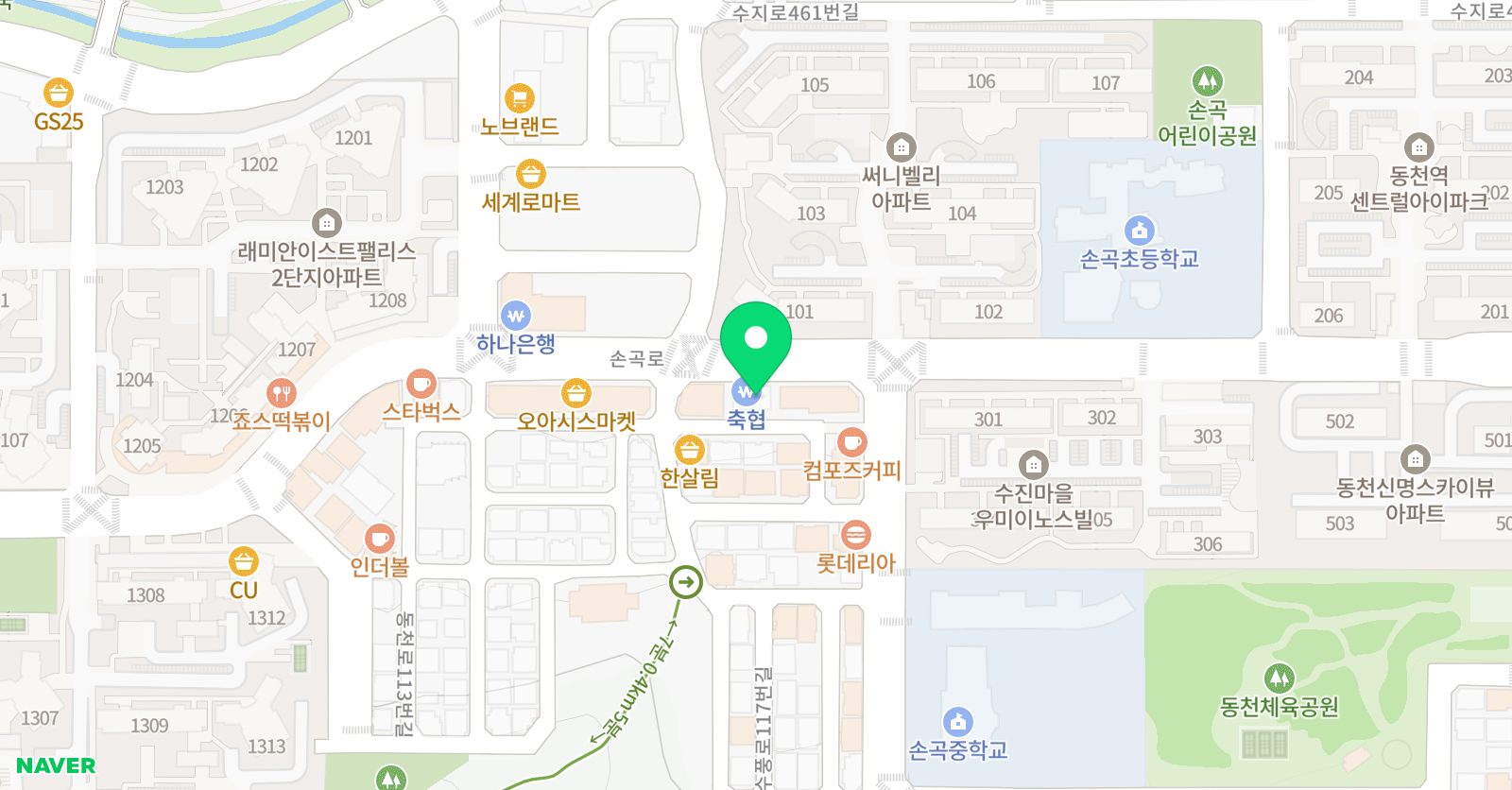 동천왕 수학교실 위치